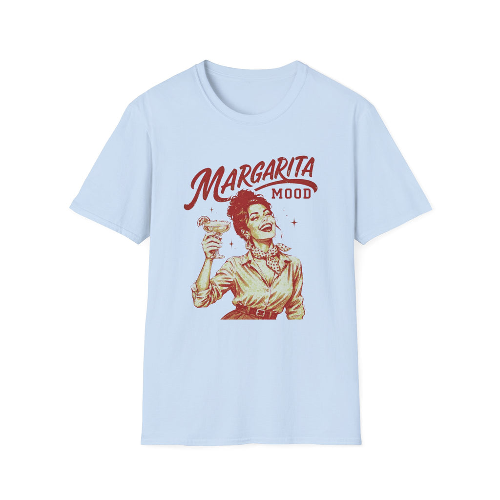 Margarita Mood graphic T-shirt in heather-orange by Butter & Tonic