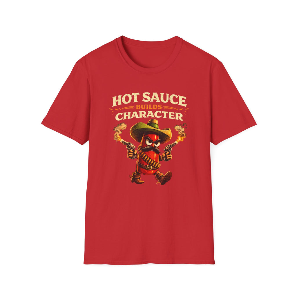 Heat Builds Character graphic T-shirt in Navy by Butter & Tonic