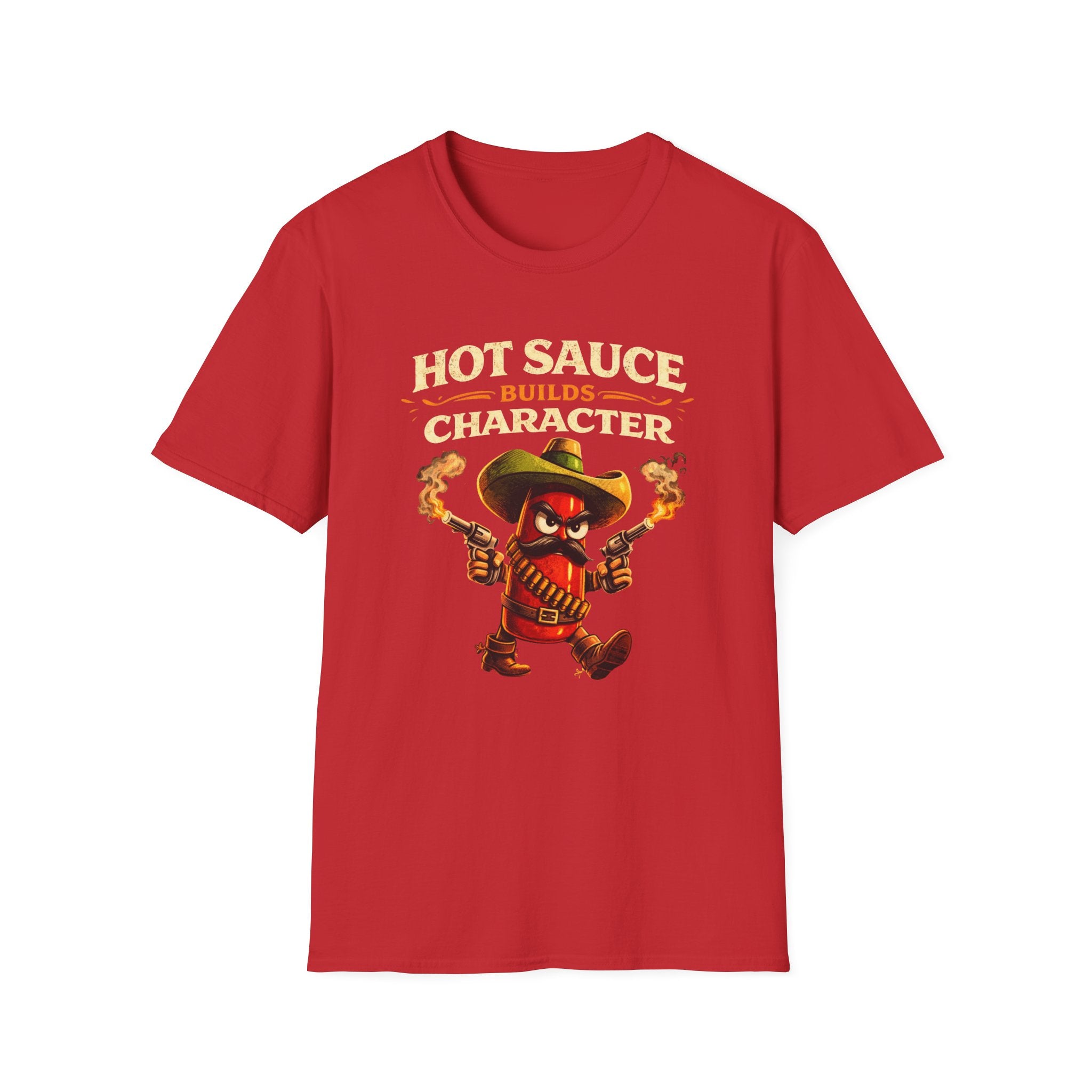 Heat Builds Character graphic T-shirt in Navy by Butter & Tonic