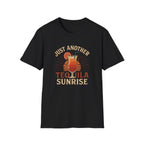 Another Tequila Sunrise graphic T-shirt in black by Butter & Tonic