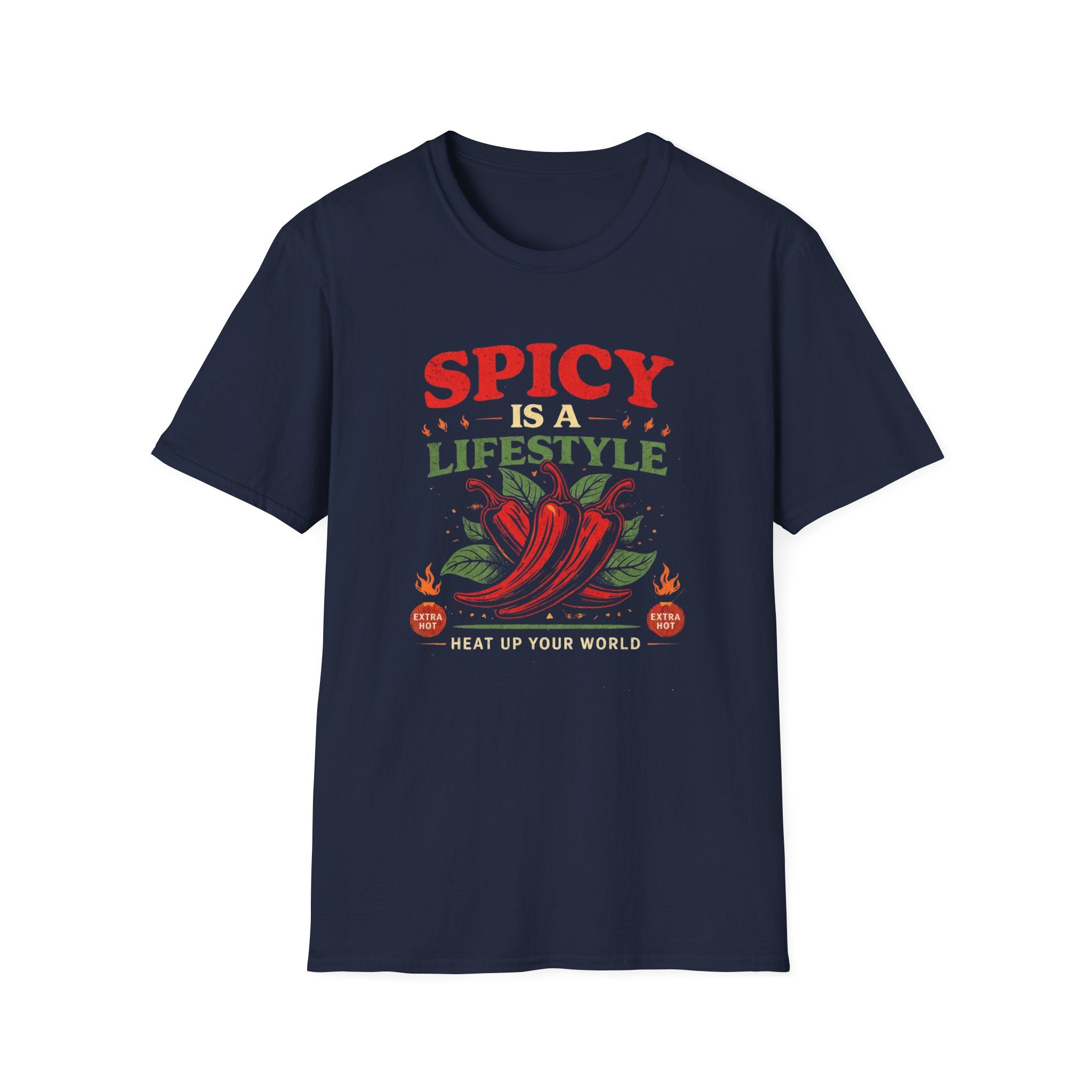 Spicy is a Lifestyle graphic T-shirt in Black by Butter & Tonic