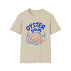 Oyster Hour graphic T-shirt in sand by Butter & Tonic