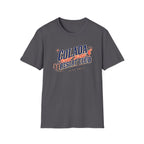 Colada Resort Club graphic T-shirt in red by Butter & Tonic