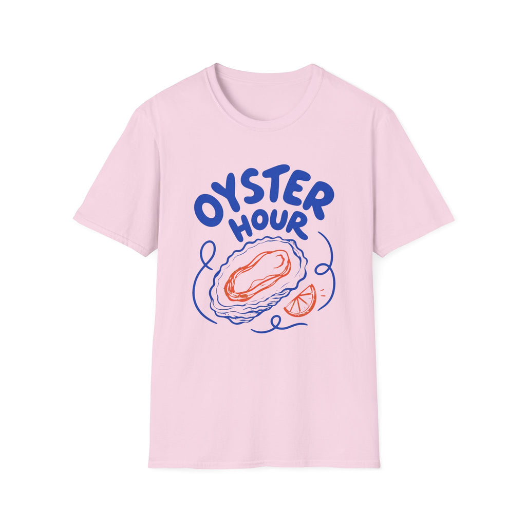 Oyster Hour graphic T-shirt in natural by Butter & Tonic