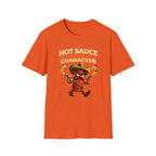 Heat Builds Character graphic T-shirt in Black by Butter & Tonic