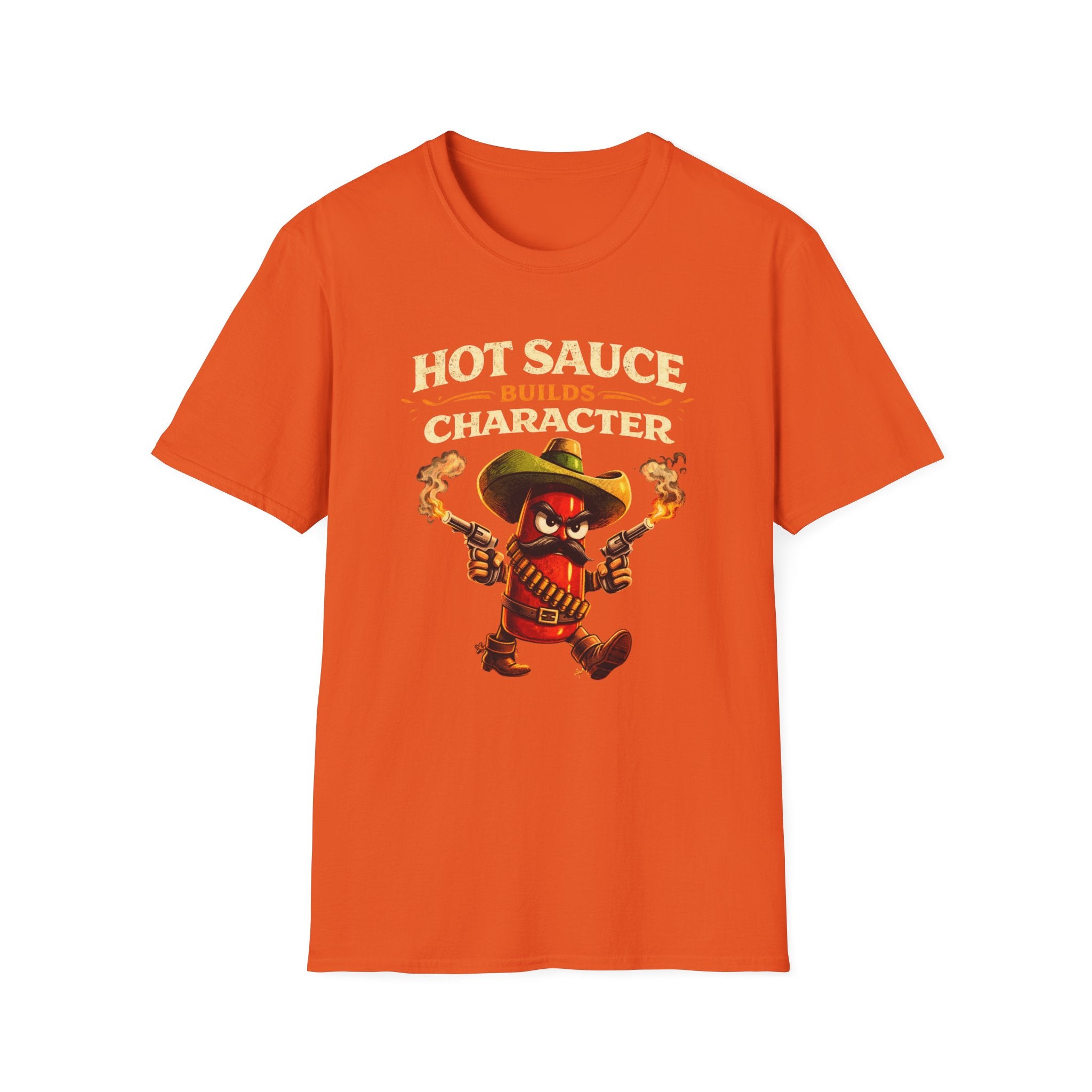 Heat Builds Character graphic T-shirt in Black by Butter & Tonic