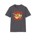 Appetite Is a Virtue graphic T-shirt in white by Butter & Tonic