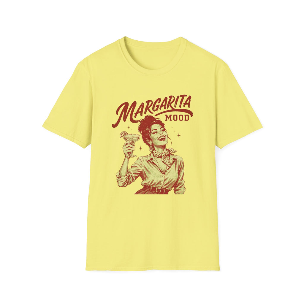 Margarita Mood graphic T-shirt in cornsilk by Butter & Tonic