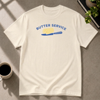 Butter graphic T-shirt in natural by Butter & Tonic on l tee by Butter & Tonic