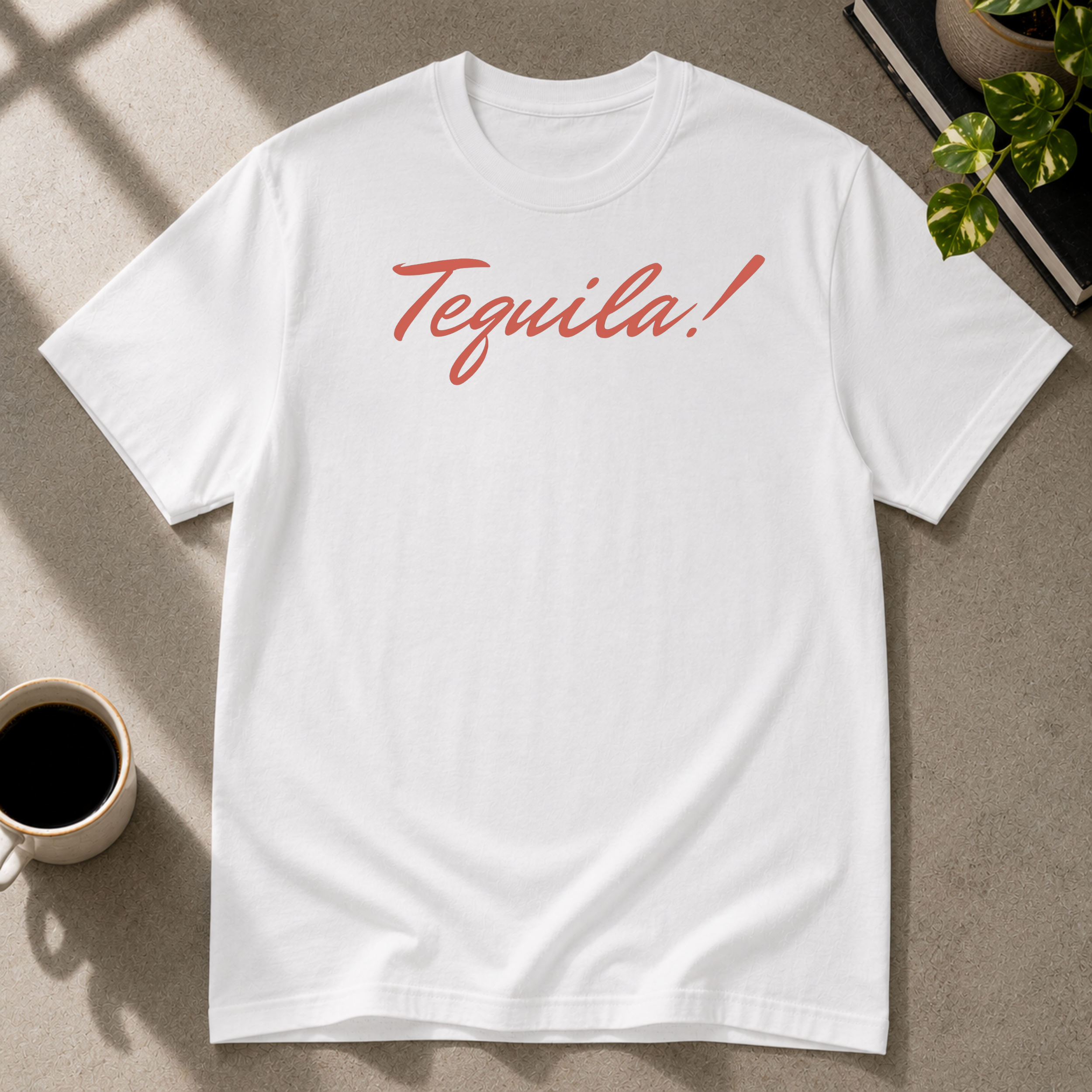 Tequila graphic T-shirt in daisy by Butter & Tonic on s tee by Butter & Tonic