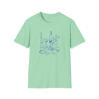 Supper Slowly graphic T-shirt in sand by Butter & Tonic