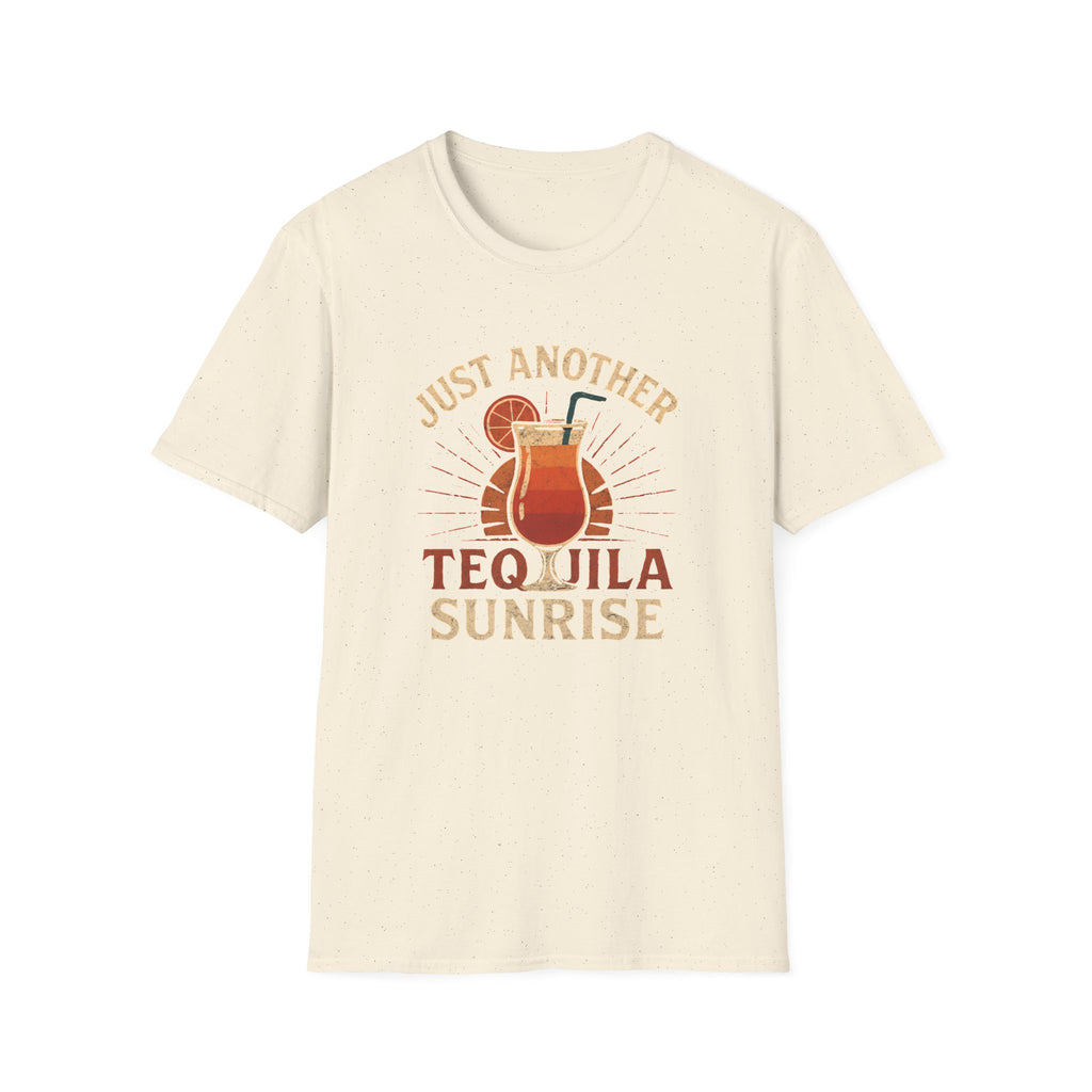 Another Tequila Sunrise graphic T-shirt in dark-chocolate by Butter & Tonic