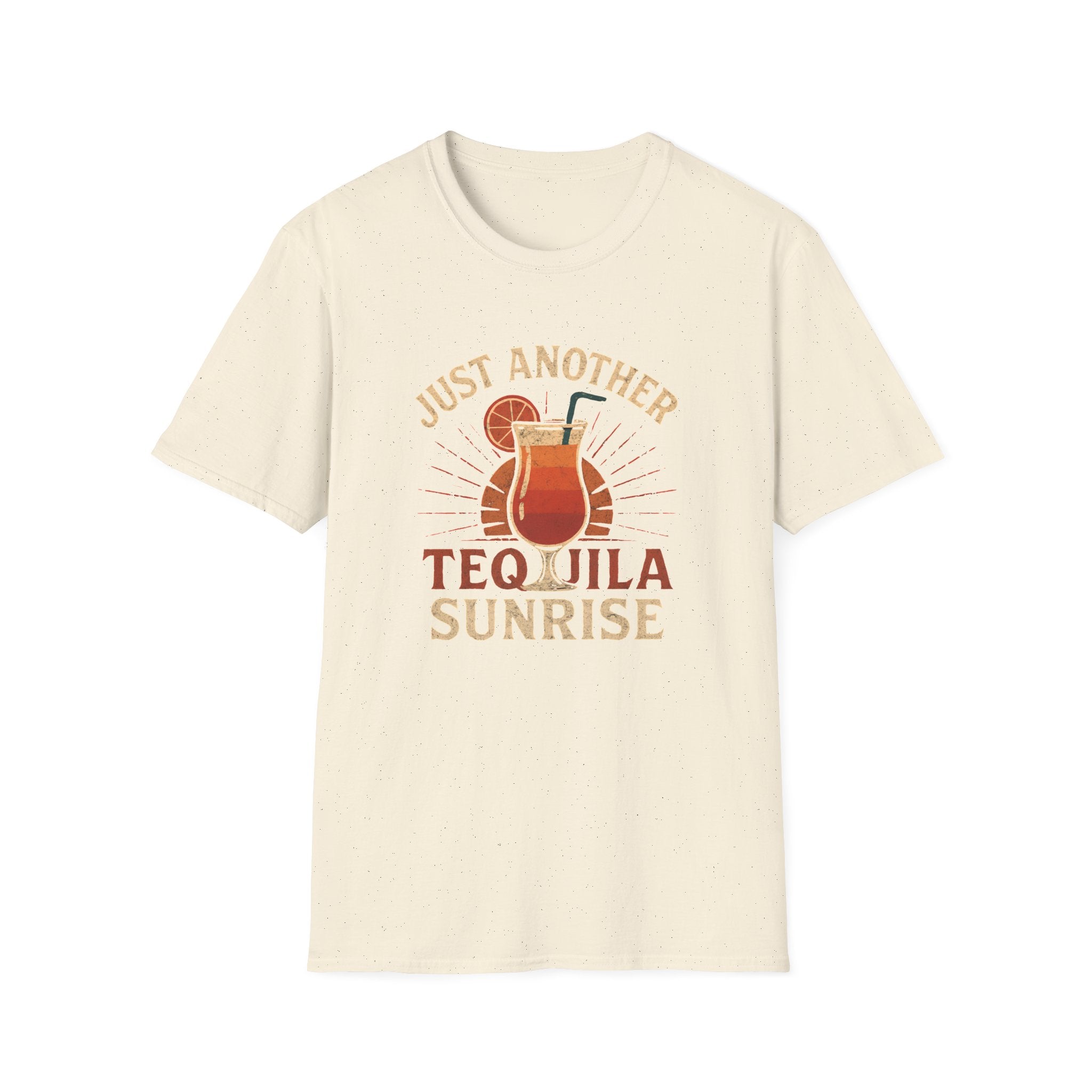 Another Tequila Sunrise graphic T-shirt in dark-chocolate by Butter & Tonic