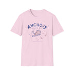 Anchovy House graphic T-shirt in cornsilk by Butter & Tonic