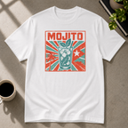 Mojito graphic T-shirt in white by Butter & Tonic on s tee by Butter & Tonic