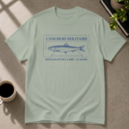 Anchovy graphic T-shirt on sage tee by Butter & Tonic