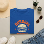 Burgers by Bruno graphic T-shirt in charcoal by Butter & Tonic