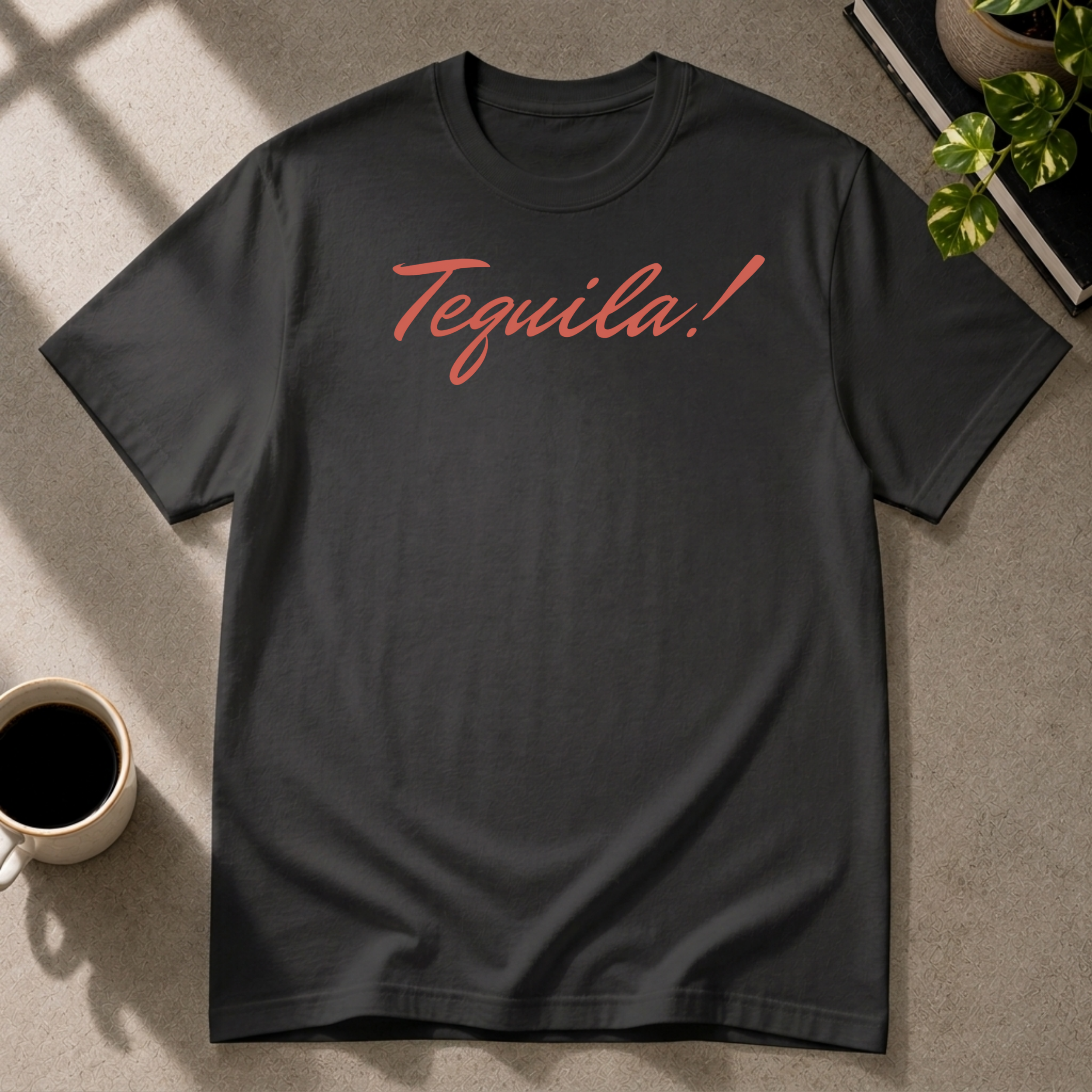 Tequila graphic T-shirt in white by Butter & Tonic on l tee by Butter & Tonic