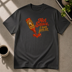 Love You So graphic T-shirt on black tee by Butter & Tonic