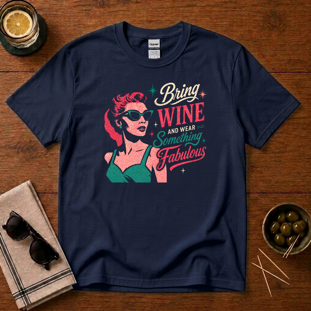 Bring Wine T-Shirt