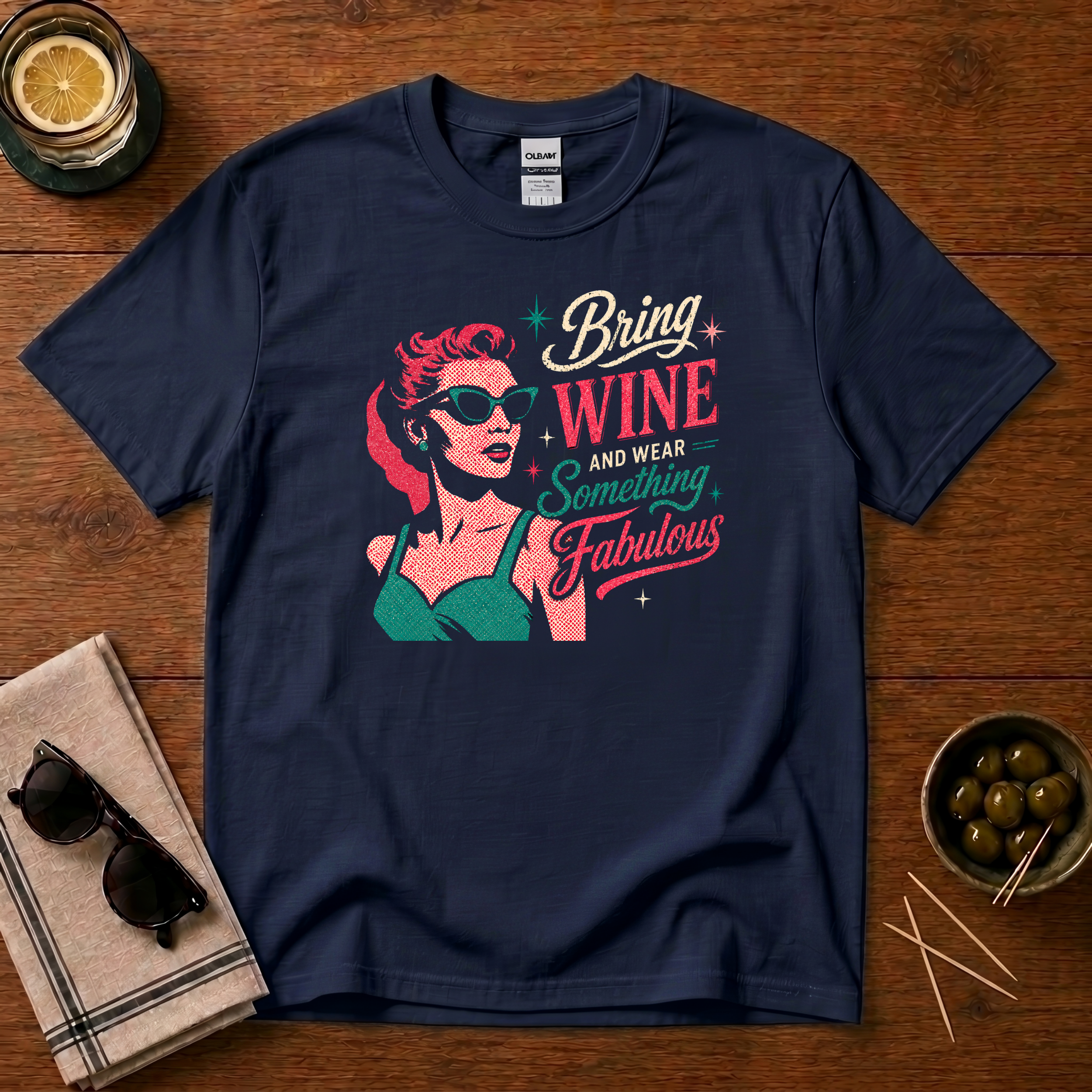 Bring Wine T-Shirt