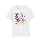 Wear Something Fabulous graphic T-shirt in White by Butter & Tonic