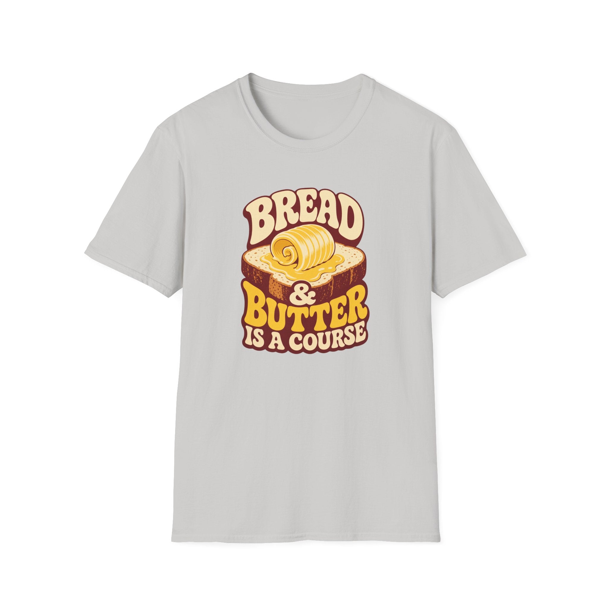 Bread & Butter graphic T-shirt in natural by Butter & Tonic