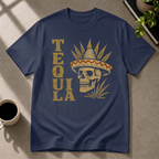 Tequila graphic T-shirt on navy tee by Butter & Tonic