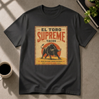 Taco graphic T-shirt on sand tee by Butter & Tonic
