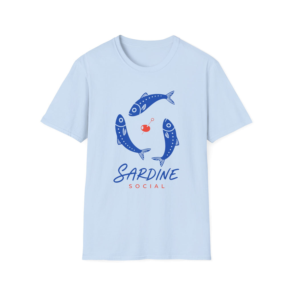 Sardine Social graphic T-shirt in natural by Butter & Tonic