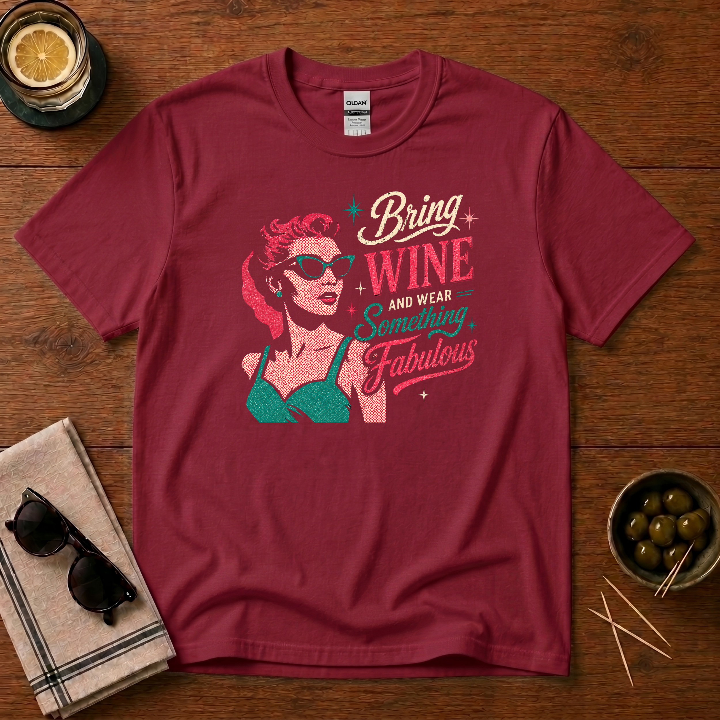 Bring Wine T-Shirt
