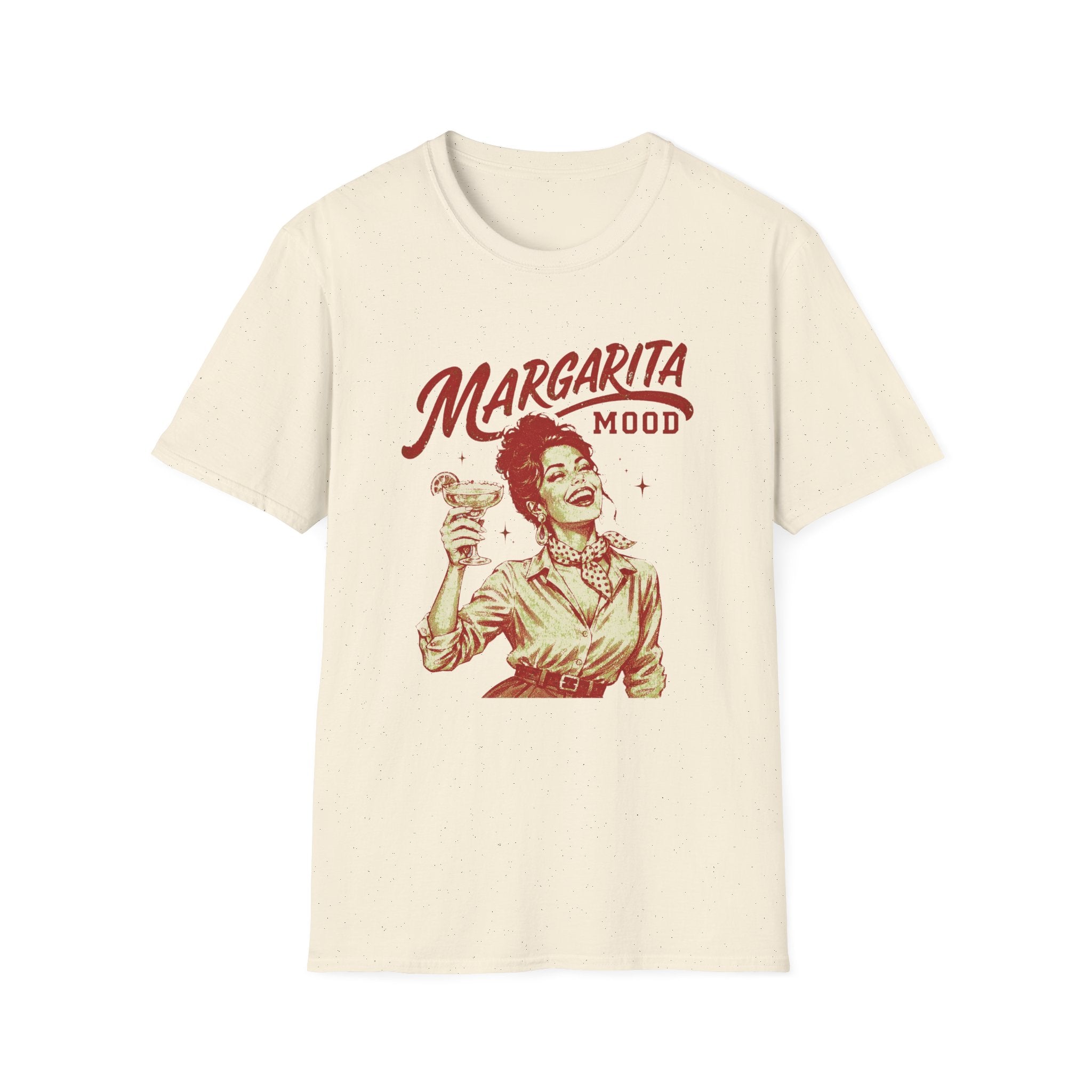 Margarita Mood graphic T-shirt in light-blue by Butter & Tonic