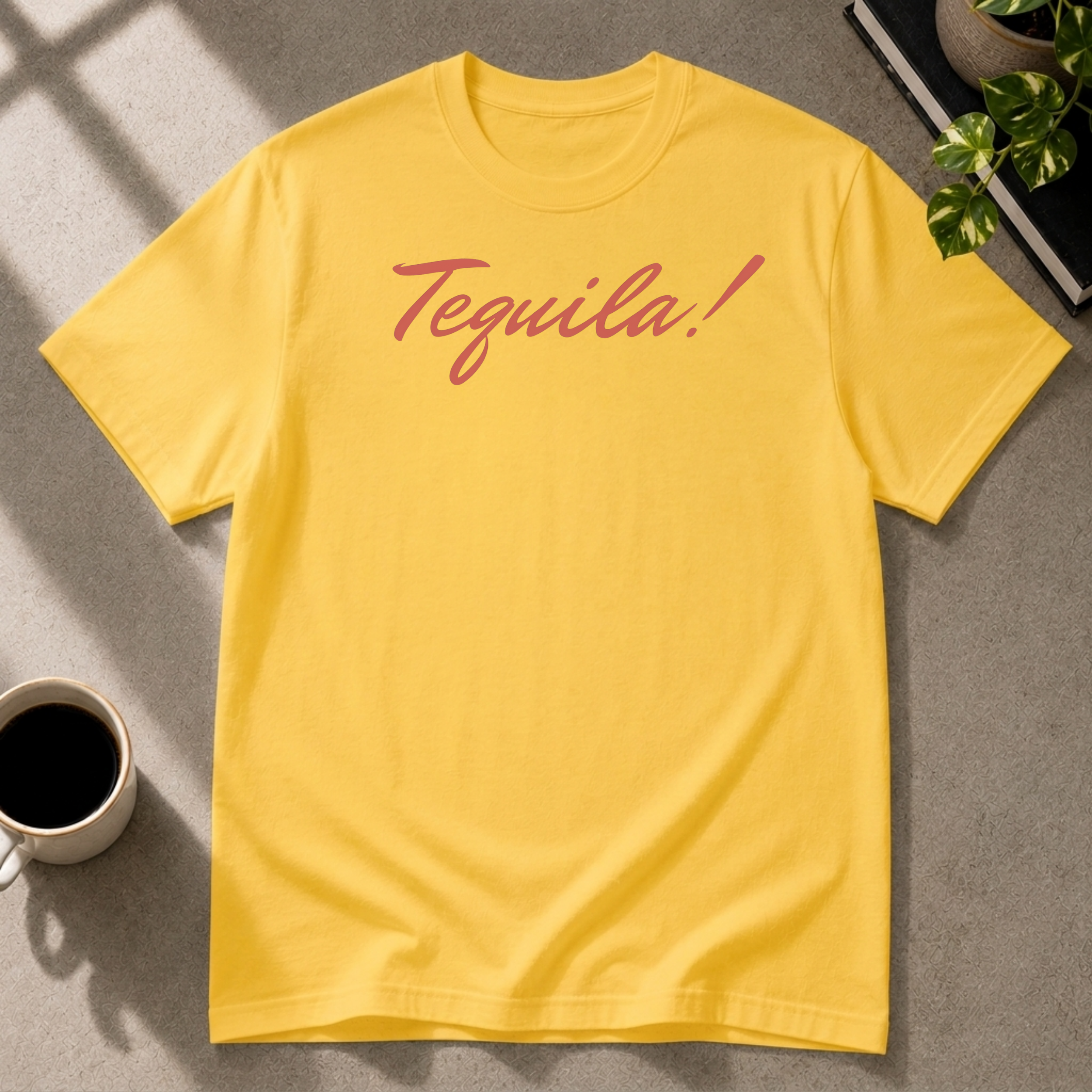 Tequila graphic T-shirt in black by Butter & Tonic on xl tee by Butter & Tonic