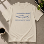 Anchovy graphic T-shirt on sand tee by Butter & Tonic