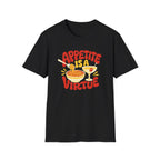 Appetite Is a Virtue graphic T-shirt in sport-grey by Butter & Tonic