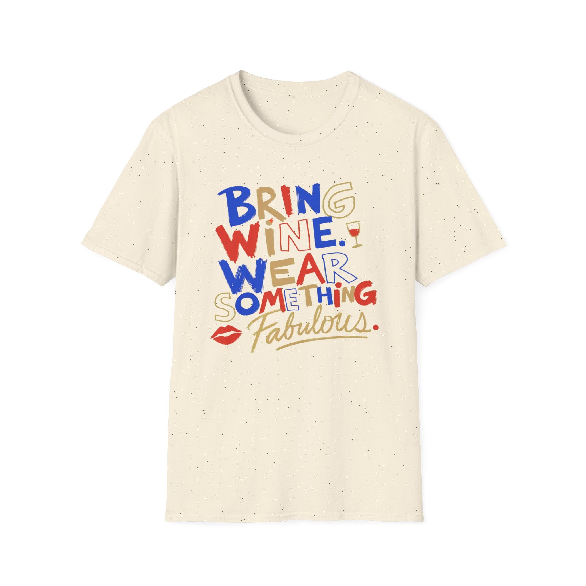 Wear Something Fabulous graphic T-shirt in Black by Butter & Tonic