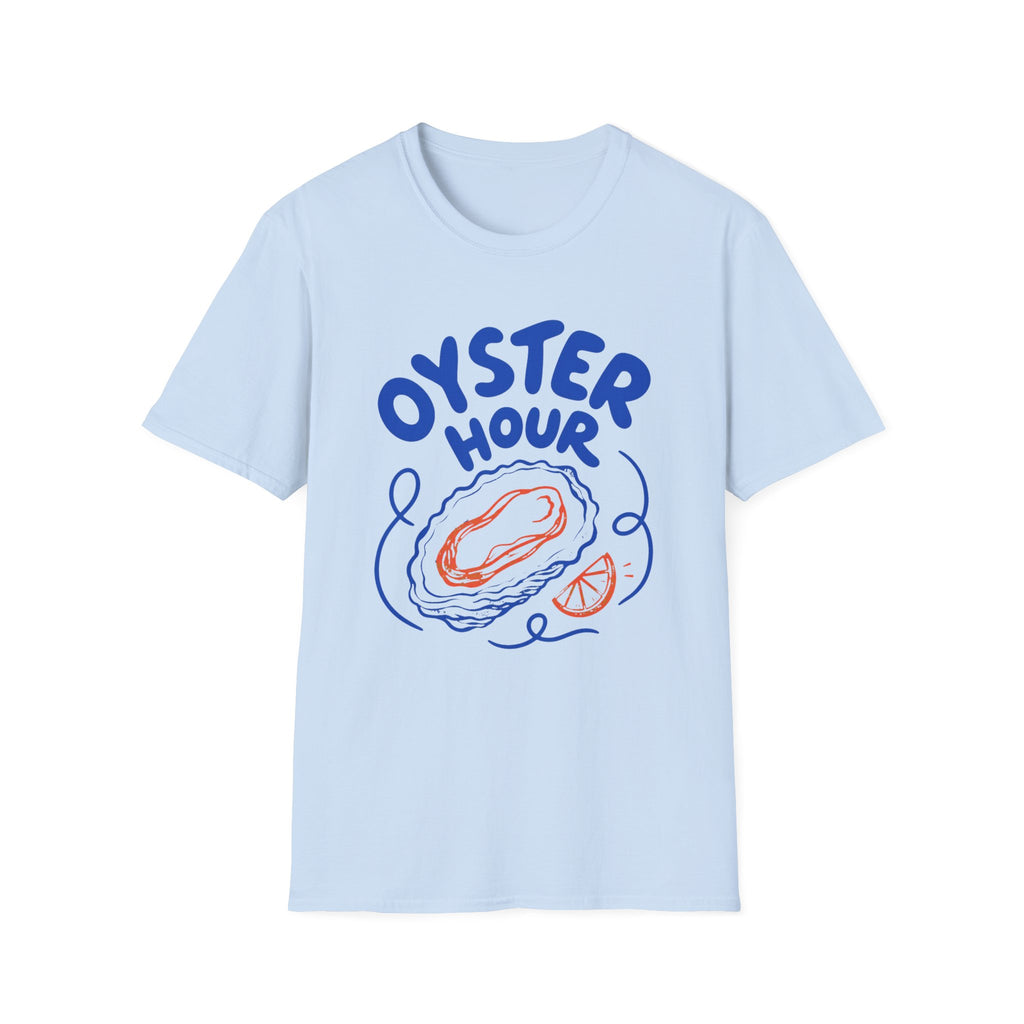 Oyster Hour graphic T-shirt in white by Butter & Tonic