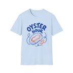 Oyster Hour graphic T-shirt in white by Butter & Tonic