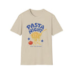 Pasta Night graphic T-shirt in white by Butter & Tonic