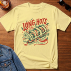 Philly Roast Pork T-Shirt — Cornsilk B&T flat lay