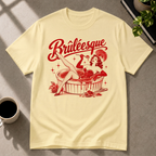 Crème brûlée graphic T-shirt in cornsilk by Butter & Tonic on l tee by Butter & Tonic
