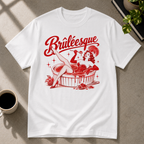 Crème brûlée graphic T-shirt in white by Butter & Tonic on s tee by Butter & Tonic