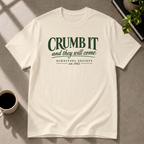 Crumb It graphic T-shirt in natural by Butter & Tonic on l tee by Butter & Tonic