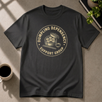 Dumpling graphic T-shirt in black by Butter & Tonic on l tee by Butter & Tonic