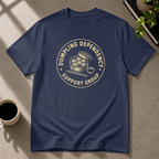 Dumpling graphic T-shirt in navy by Butter & Tonic on s tee by Butter & Tonic