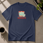 Margarita graphic T-shirt in navy by Butter & Tonic on m tee by Butter & Tonic