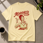 Margarita graphic T-shirt in cornsilk by Butter & Tonic on 2xl tee by Butter & Tonic