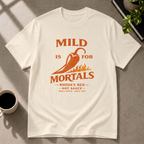 Hot sauce graphic T-shirt in natural by Butter & Tonic on xl tee by Butter & Tonic