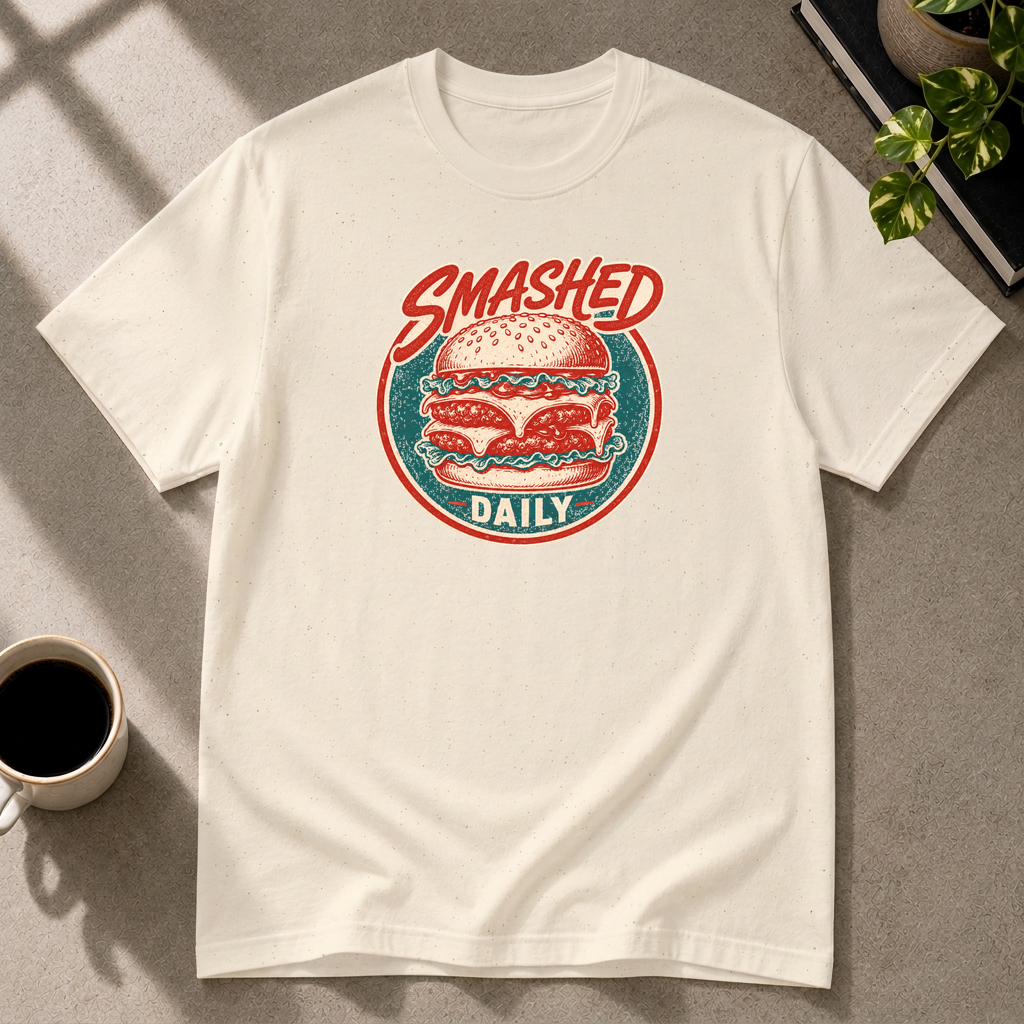 Avocado graphic T-shirt in natural by Butter & Tonic on 2xl tee by Butter & Tonic